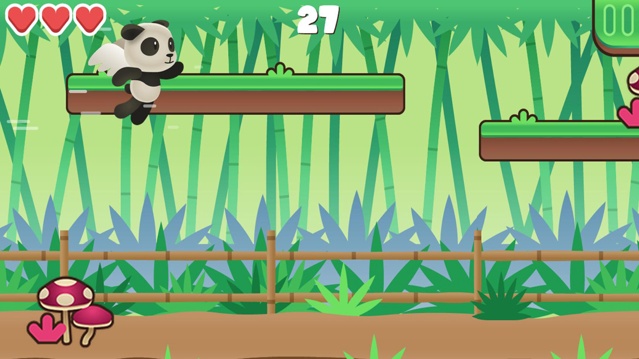 Panda Running